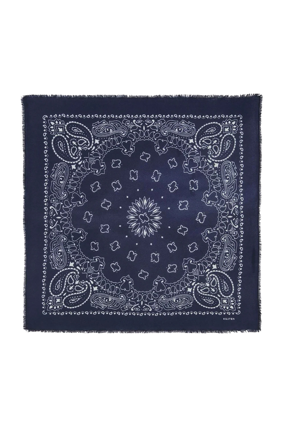 Large Bandana Hachiko in Marine Fonce