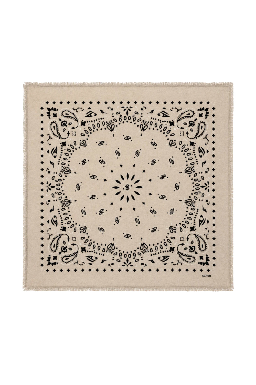 Large Bandana Hachiko in Maroon Organi
