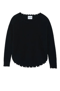 Mela Sweater in Noir