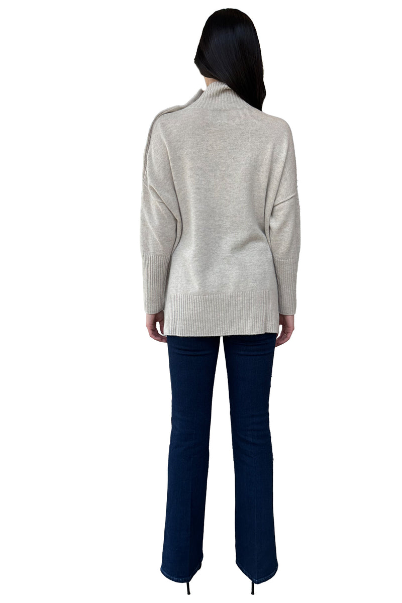 Pinko Sweater in Oats White