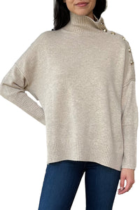 Pinko Sweater in Oats White