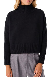 Ulla Crop Sweater Noir