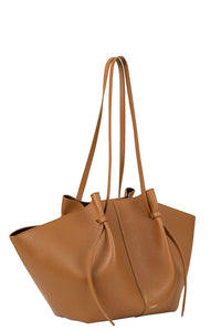 Large Mochi in Hazel Pebble Grained Leather