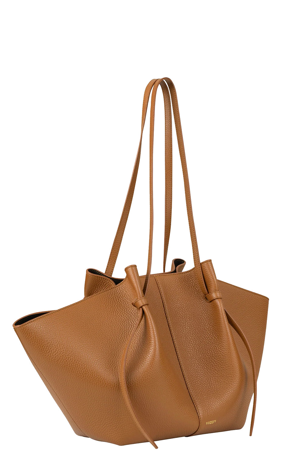 Large Mochi in Hazel Pebble Grained Leather