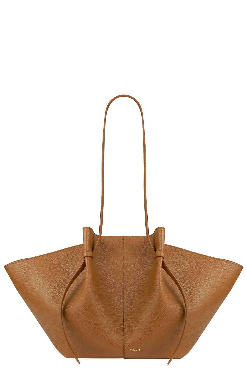 Large Mochi in Hazel Pebble Grained Leather