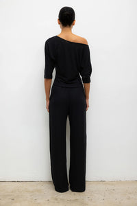 Lauren Pocket Pant in Black