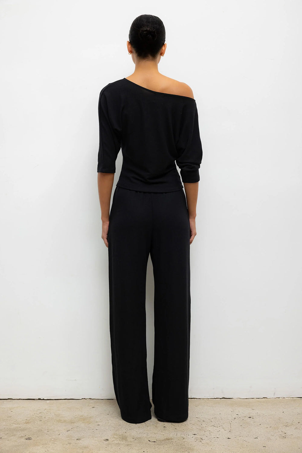 Lauren Pocket Pant in Black