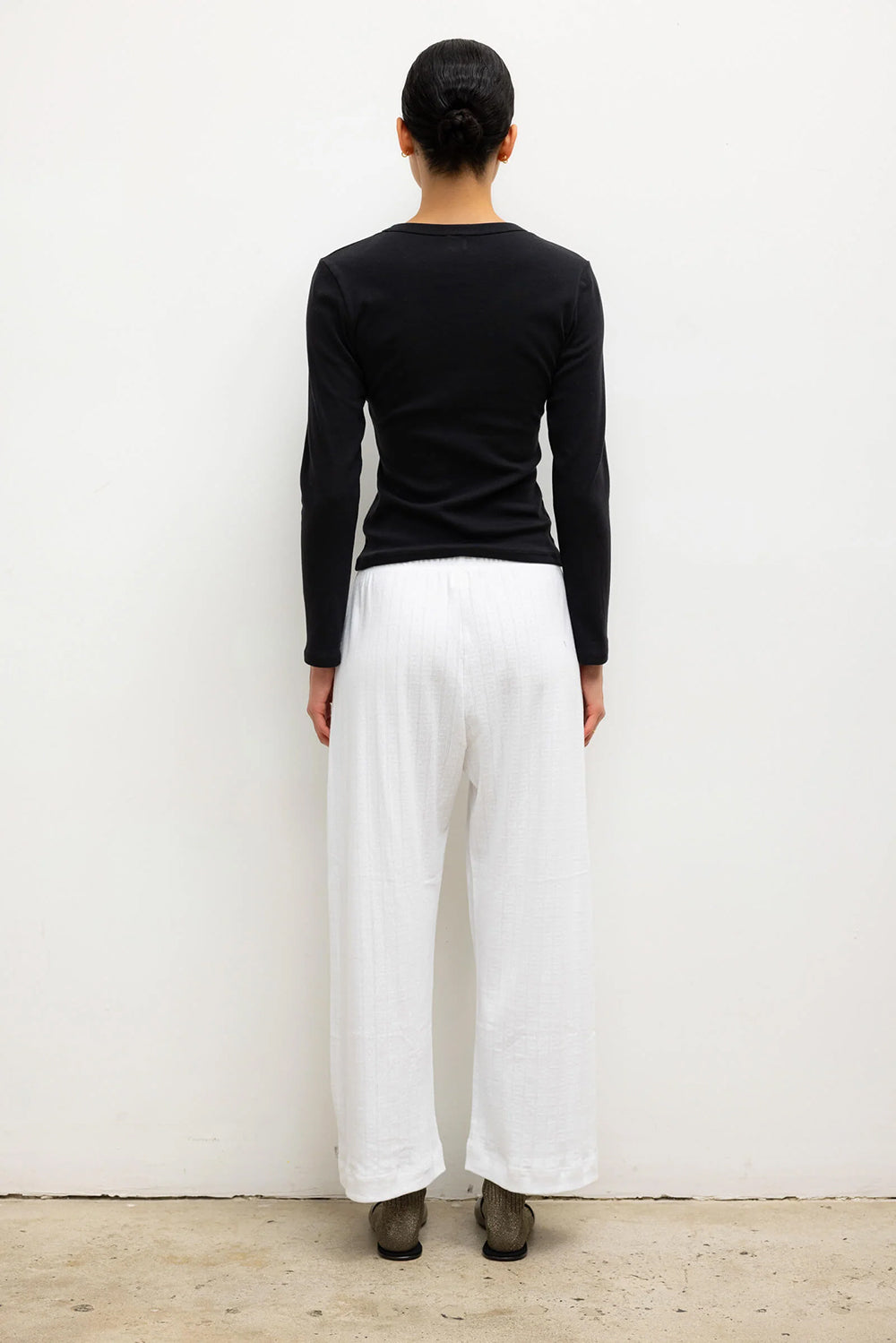 Nando Slim Fit Long Sleeve in Black