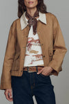 The Waxed Swingy Jacket