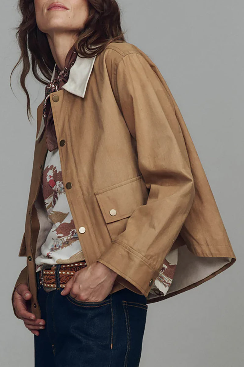 The Waxed Swingy Jacket