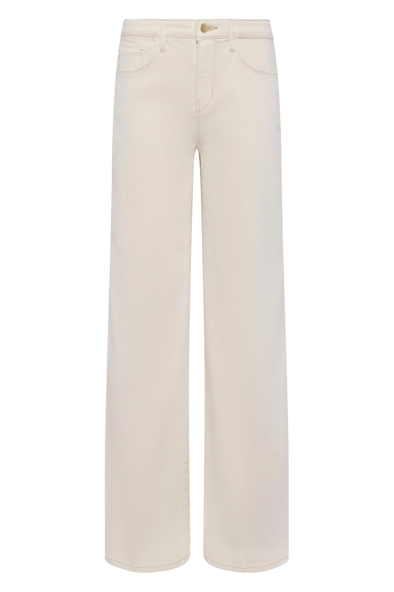 Alicent Wide-Leg Jean in Macadamia