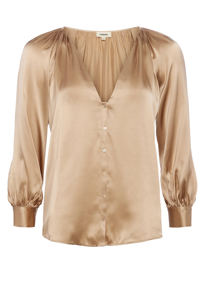 Kaili Blouse in Almond