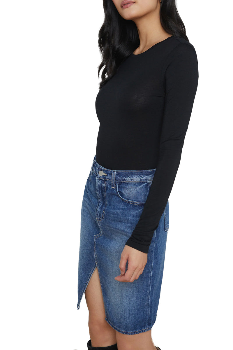 Ayla Cashmere Jersey Tee