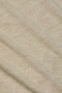 Kamdyn Mock-Neck Top in Warm Sand Gold