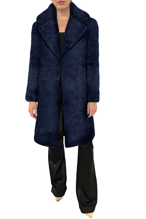 Lizbeth Long Faux Fur Jacket