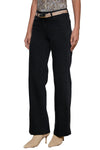 Scottie Wide Leg Jean in Washed Black