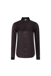 Tyler Long Sleeve Blouse in Dark Java