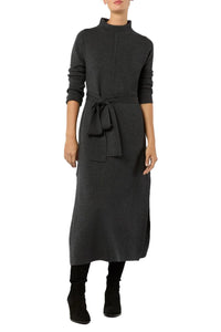 Lindsey Dress in Charcoal