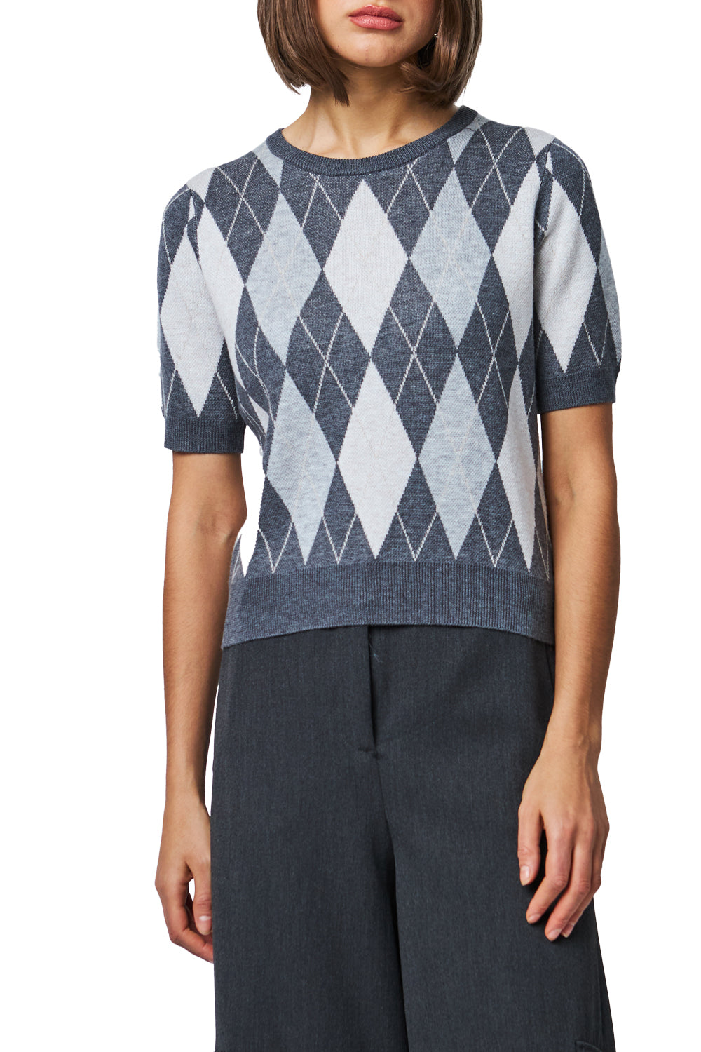 Pearl Sweater in Graphite Diamond