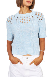 Marlowe Sweater in Daydream Blue