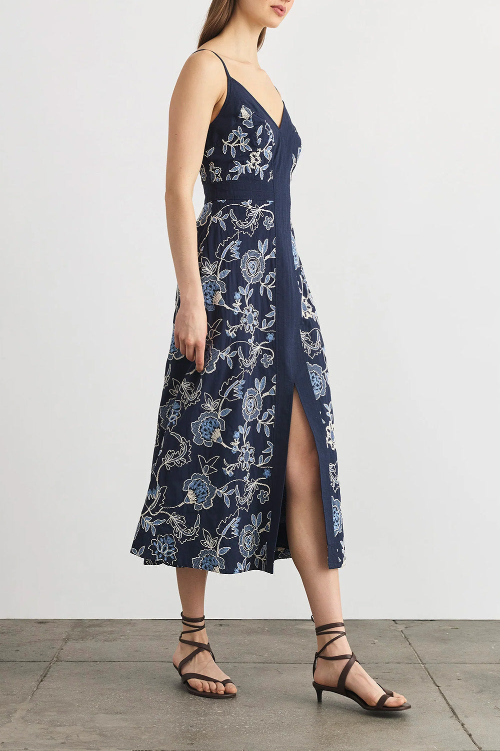 Madden Dress in Maritime Blue Multi