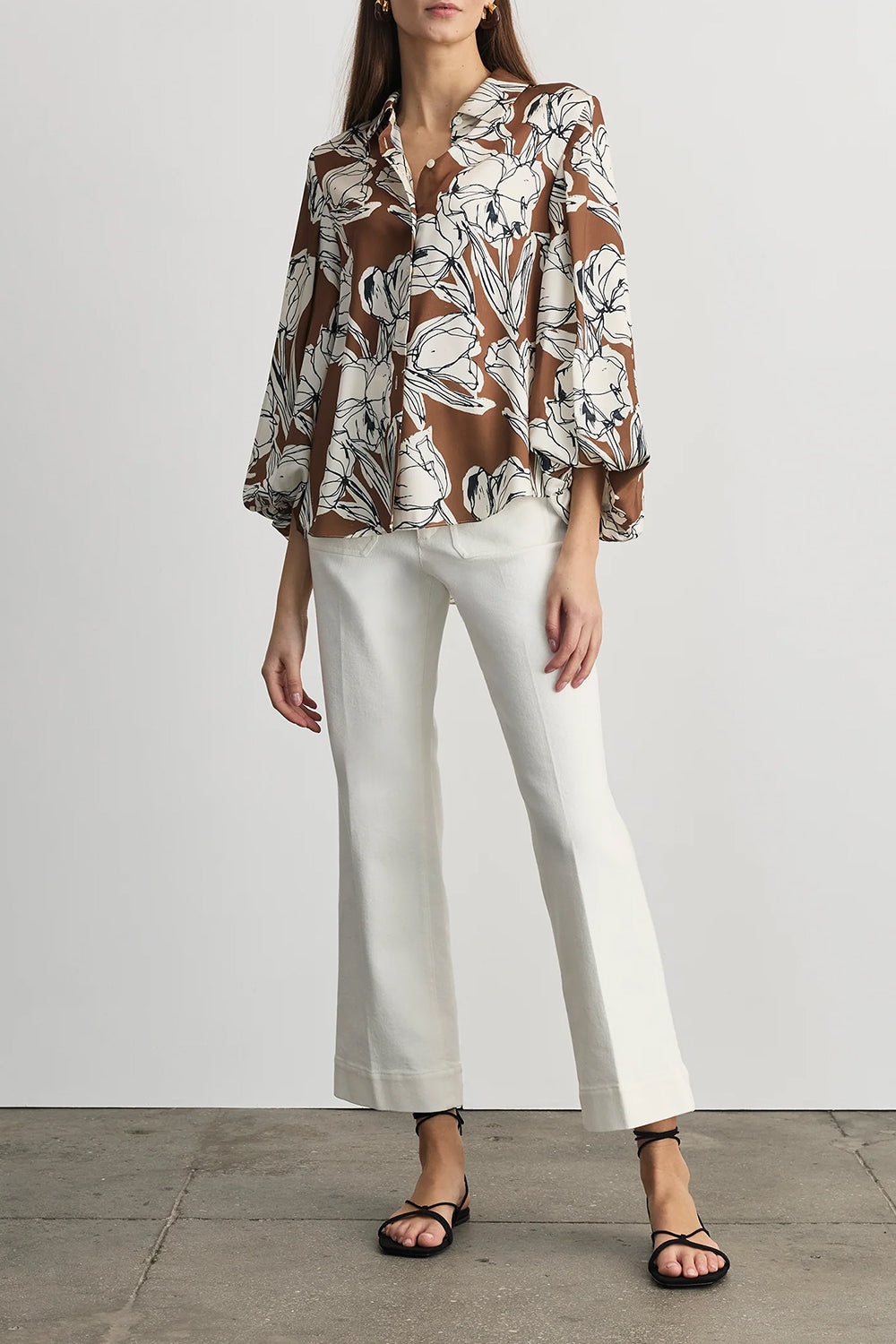 Marina Top in Acorn Multi