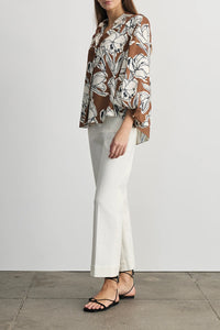 Marina Top in Acorn Multi