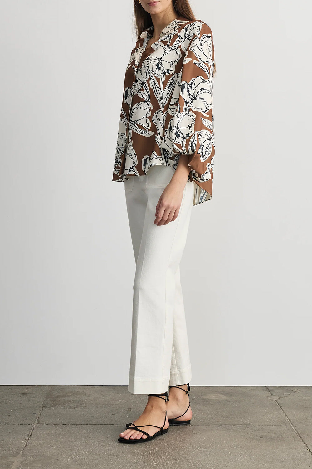 Marina Top in Acorn Multi