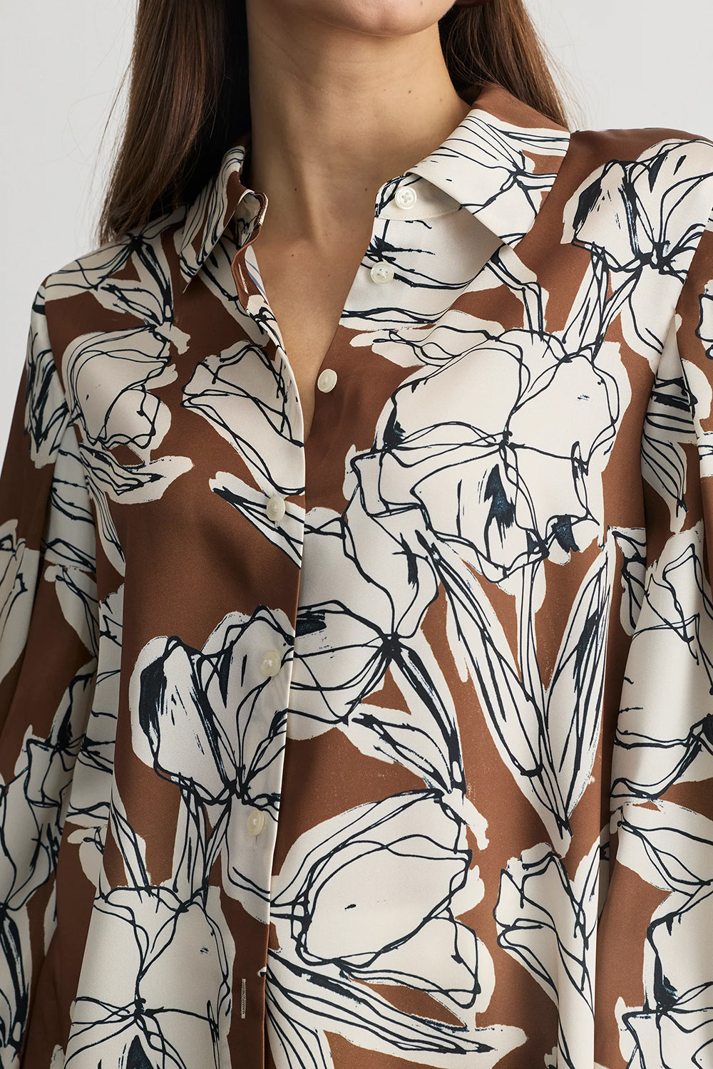 Marina Top in Acorn Multi