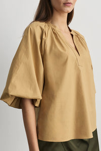 Marine Top in Dark Khaki