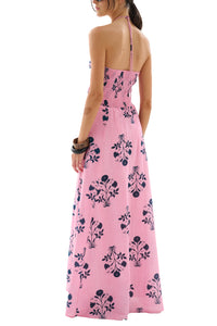 Bolson Tori Midi Dress in Pink
