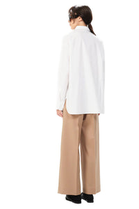 Alegre Sage Long Shirt in White