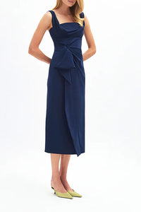 Mia Dress in Midnight