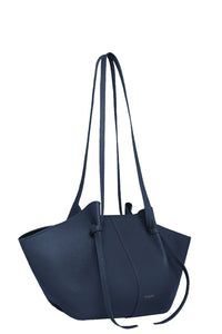 Mochi in Midnight Pebble Grained Leather
