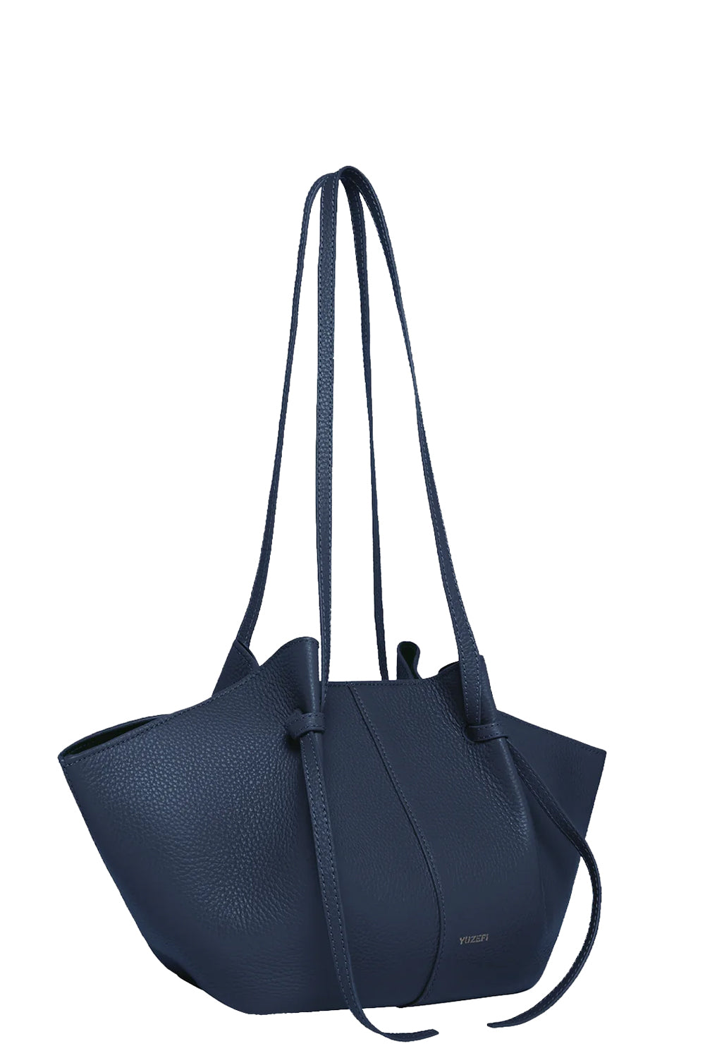 Mochi in Midnight Pebble Grained Leather