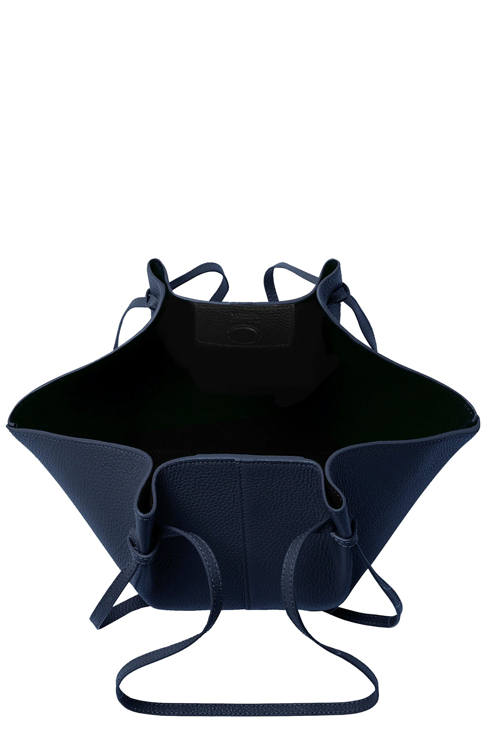 Mochi in Midnight Pebble Grained Leather