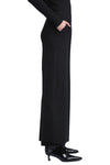 Viscose Palazzo Pant with Pockets in Black