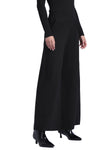 Viscose Palazzo Pant with Pockets in Black