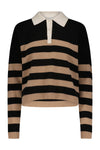 Cashmere Rugby Stripe Polo