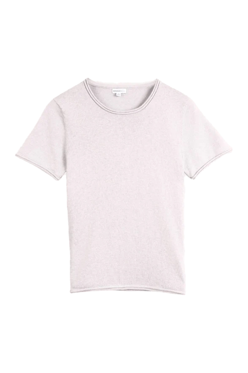 Supima Cotton Cashmere Short Sleeve Tee in White