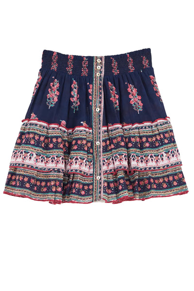 Flori Print Mini Skirt