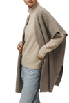 Eagle Poncho in Dark Oatmeal