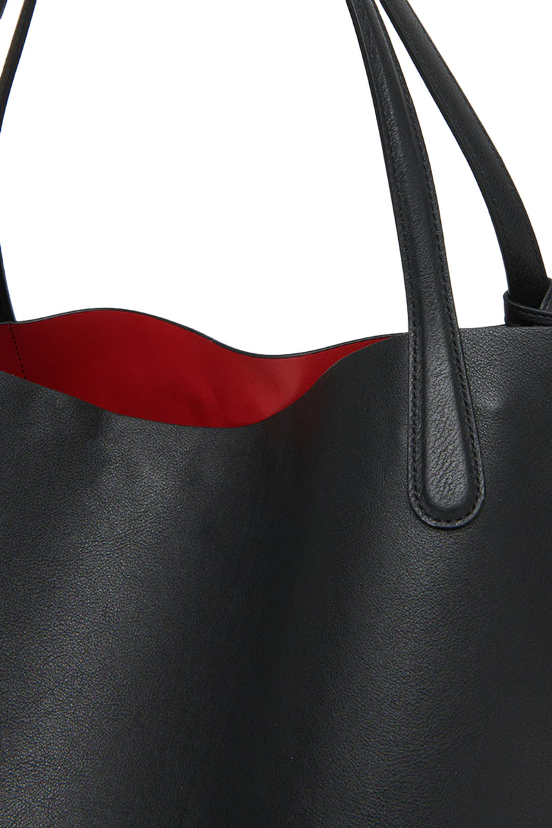 Everyday Soft Tote in Black Flamma