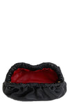 Mini Cloud Clutch in Black Flamma