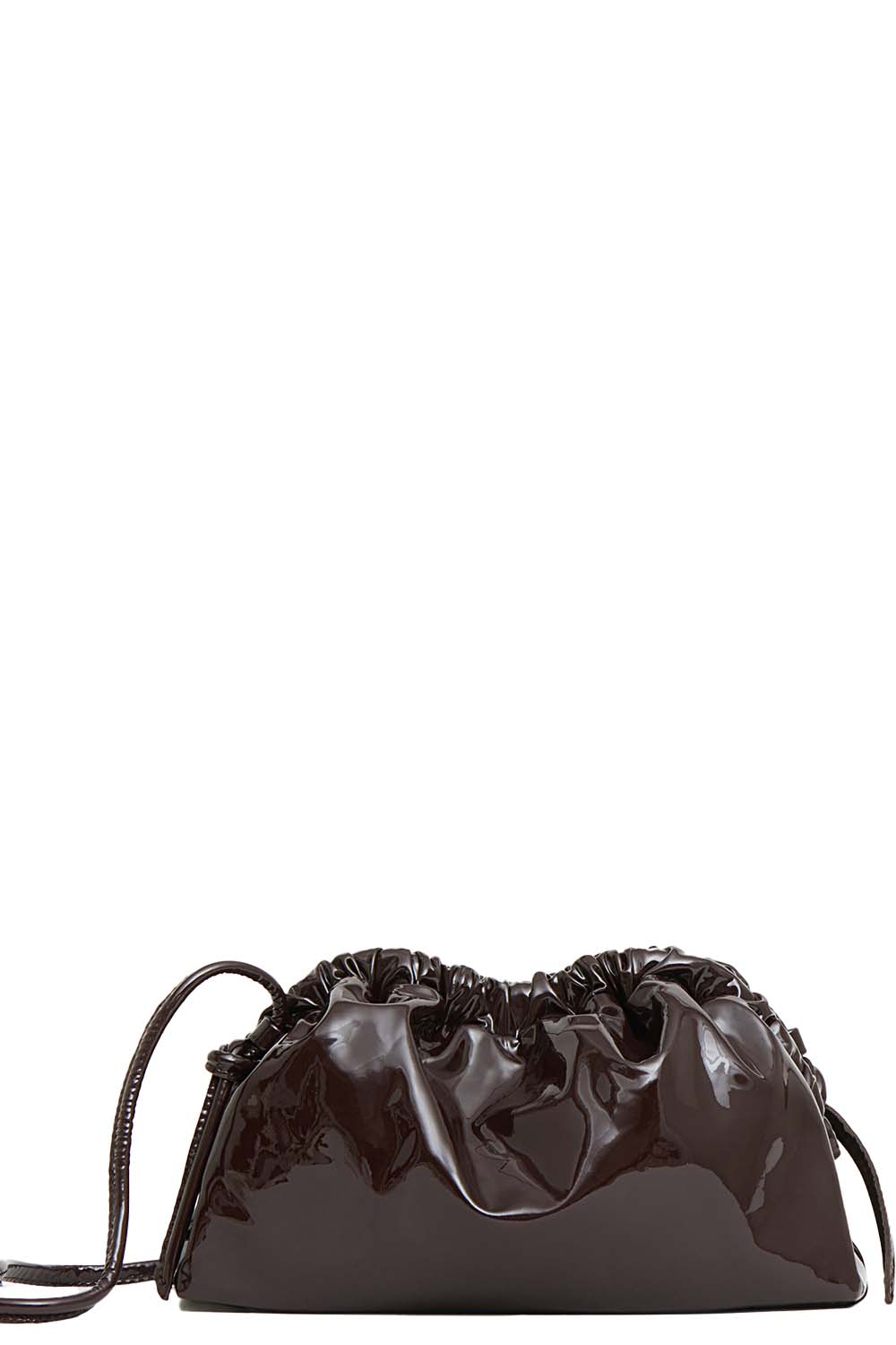 Mini Cloud Clutch in Aubergine