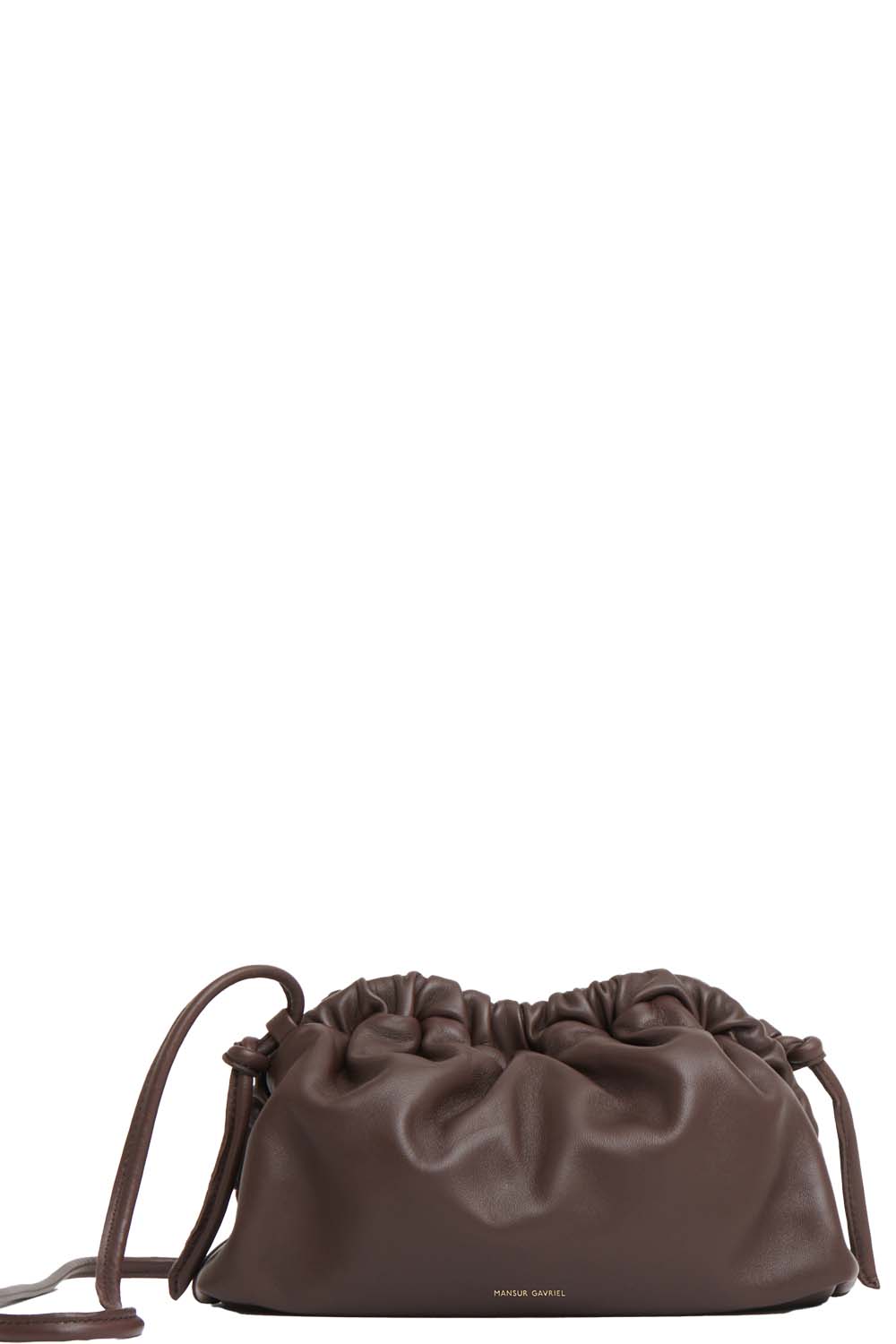 Mini Cloud Clutch in Chocolate