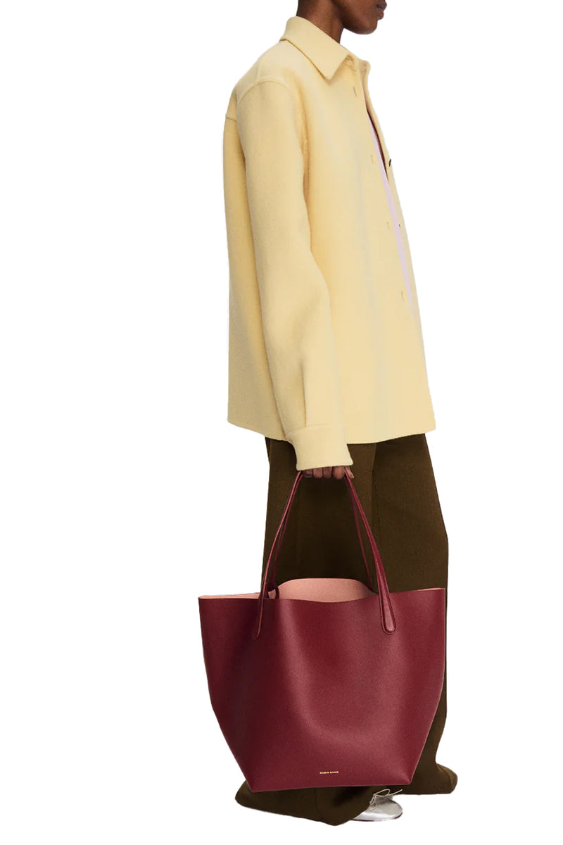 Everyday Soft Tote in Oxblood