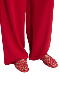 Woven Ballerina in Anise