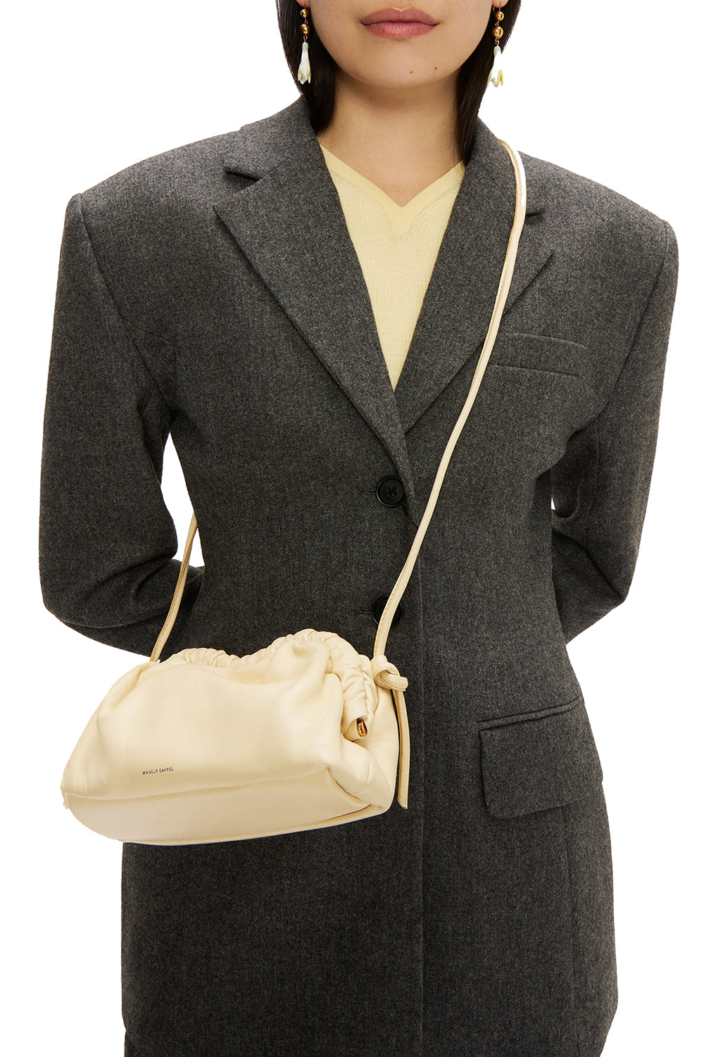 Mini Cloud Clutch in Jasmine