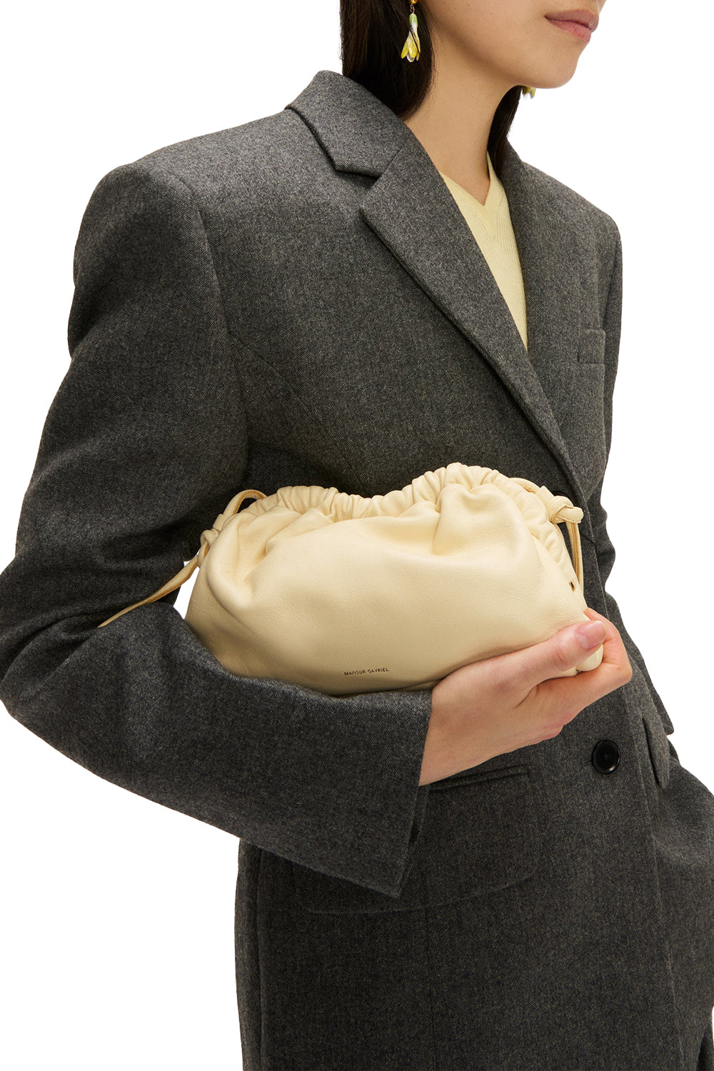 Mini Cloud Clutch in Jasmine